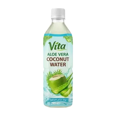 Vita Aloe Napój z Miąższem Aloesu I Wodą Kokosową 500ml