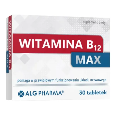Witamina B12 Max ALG Pharma 30 Tabletek