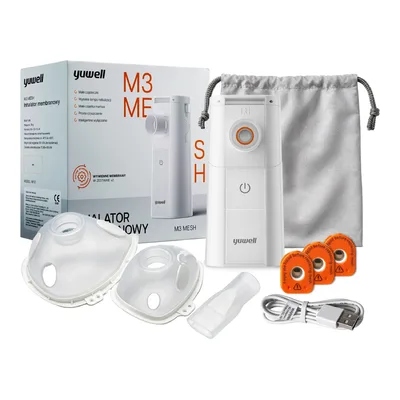 Inhalator Yuwell M3 MESH Poręczny Wymienne Membrany