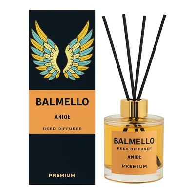 Zapach Do Domu Angel Anioł Premium BALMELLO Dyfuzor Z Patyczkami 120ml