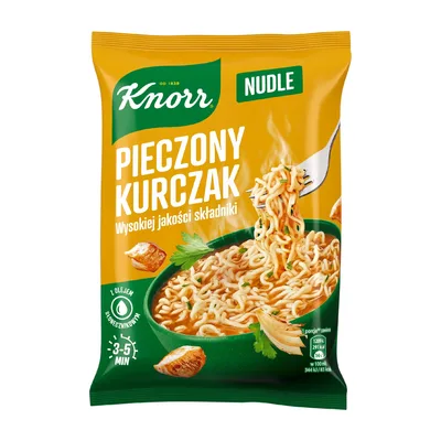 Zupa Błyskawiczna Knorr Nudle Pieczony Kurczak 61g